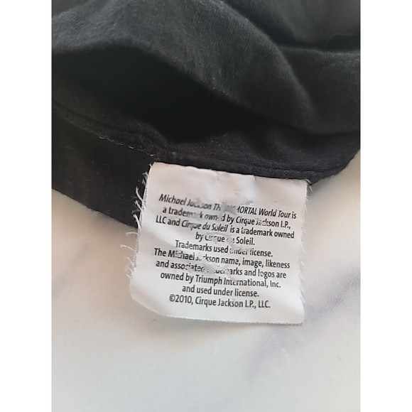 I Love MJ Immortal World Tour Cirque De Soleil T Shirt Michael Jackson - Picture 9 of 10